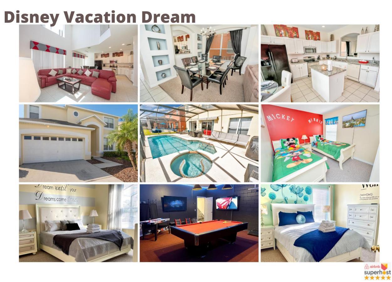 Disney Dream With Hot Tub, Pool, Xbox, Games Room, Lakeview, 10 Min To Disney, Clubhouse Kissimmee Zewnętrze zdjęcie